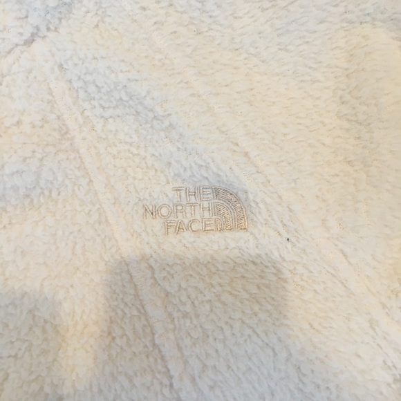 The North Face Sherpa Fleece Hooded Pullover Cream - Picture 3 of 6